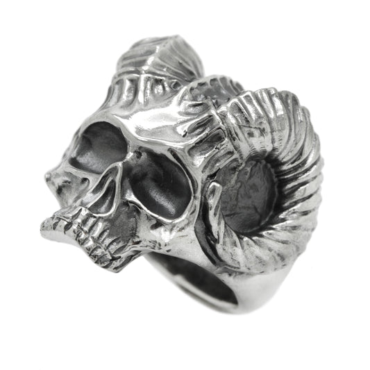 Pánský prsten Devil Skull Sterling Silver 925