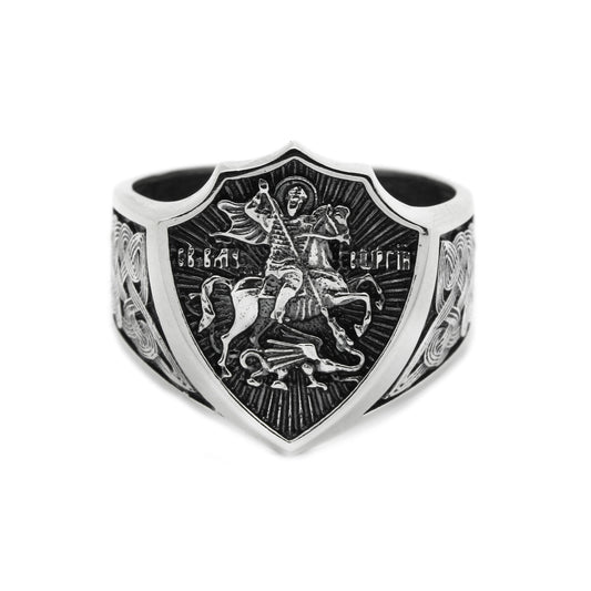 Pánský prsten George the Victorious Silver 925