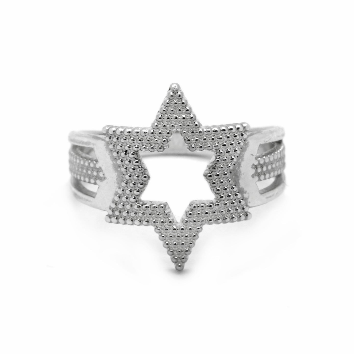 Star of David Ring, King Solomon Ring, Jewish Star, Sterling Silver Ring, Pinky Ring