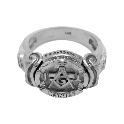 Exclusive Masonic White House Men's Ring