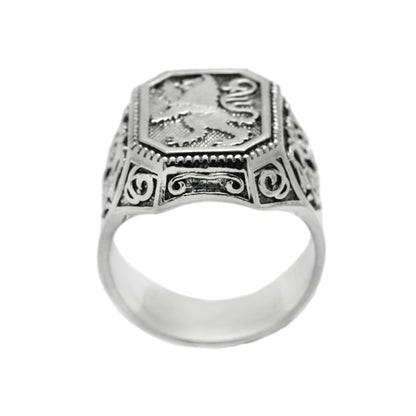 Game of Thrones Löwe Heraldik Herren Siegel Silber 925